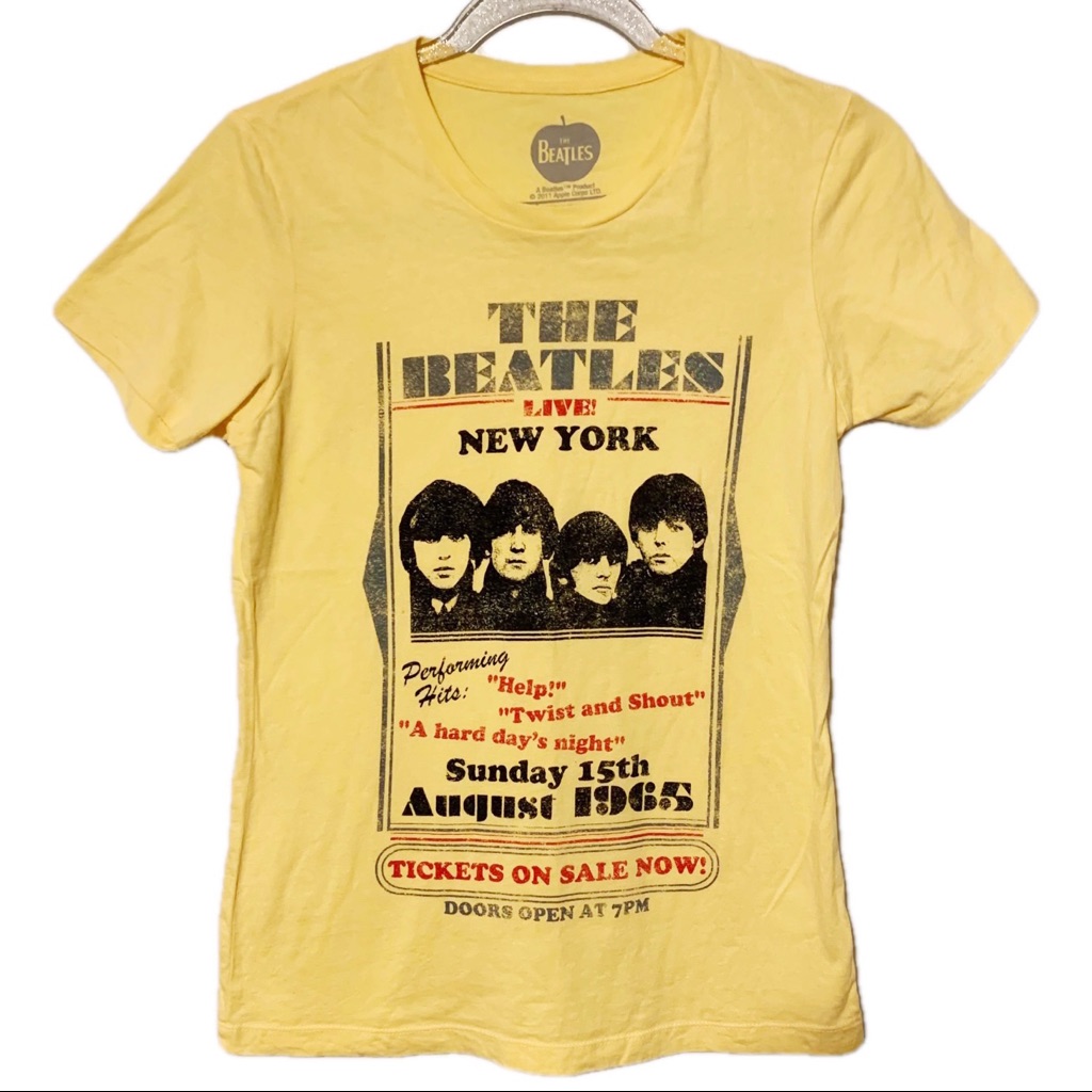 The Beatles Live New York Concert Graphic Band Tee